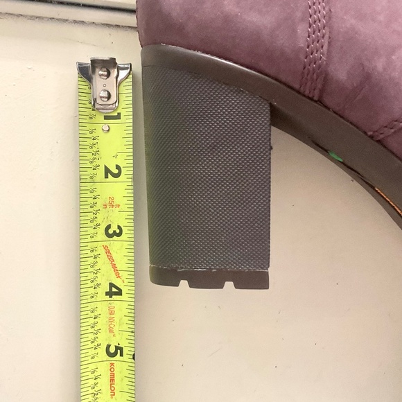 Timberland Purple Camdale Fleece Fold Down Boots Size 9.5 - Picture 14 of 14